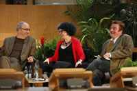 Simon Fanshawe, Kate Copstick, and Tommy Sheppard discuss the Politics of Comedy 