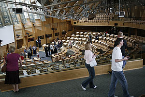 the debating chamber. 