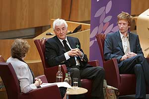 Trish Godman, Harry Benson, Kieran Dodds. 