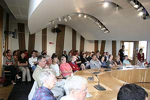 Audience at the Kevin Dunion event 